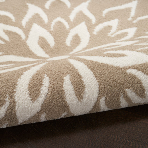 nourison jubilant jub06 taupe rug
