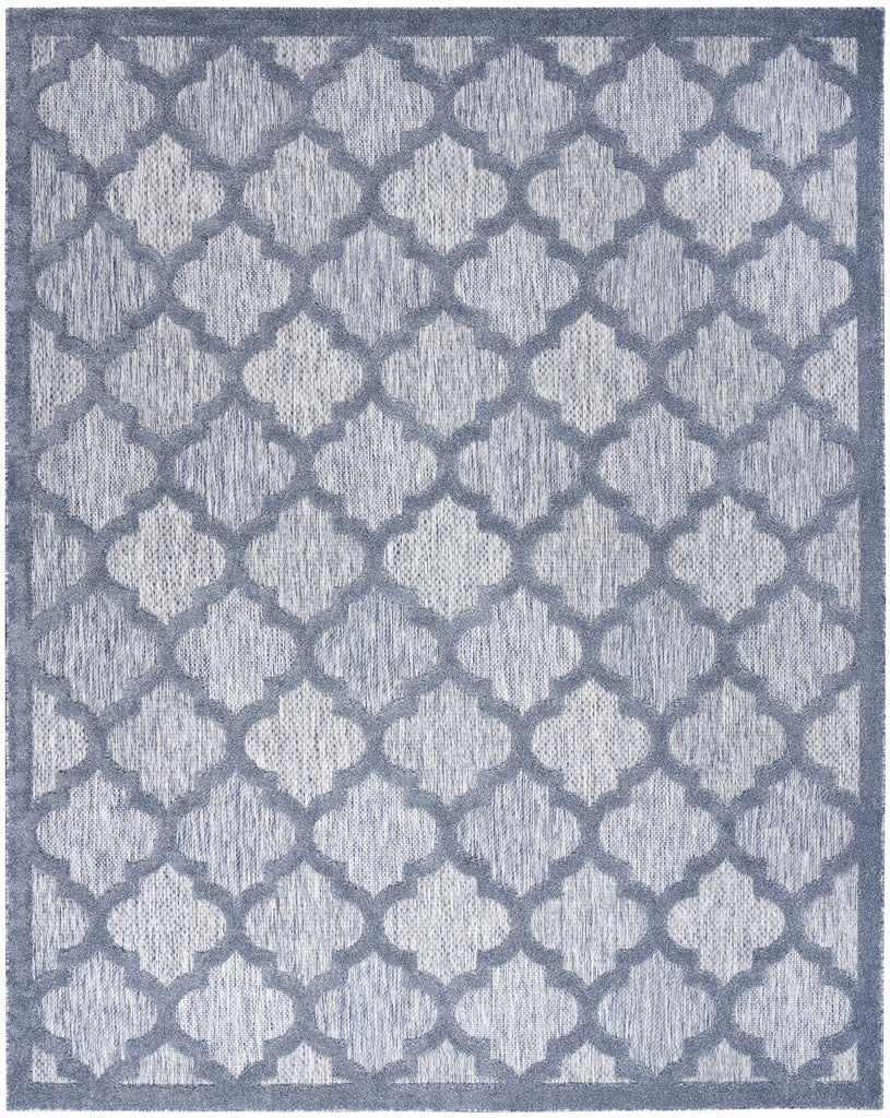 nourison easy care nes01 denim blue rug