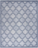 nourison easy care nes01 denim blue rug