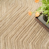 nourison graceful gru03 taupe rug