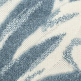 nourison aloha alh43 ivory blue rug