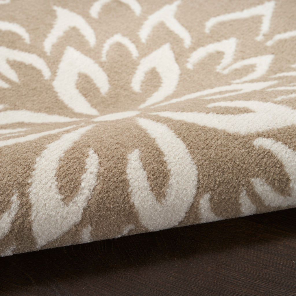 nourison jubilant jub06 taupe rug