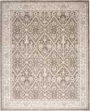 nourison eco cycle ecy04 ivory mocha rug