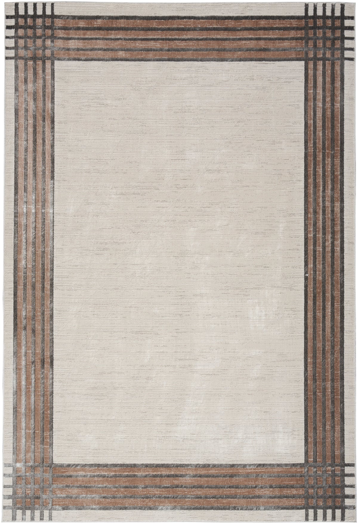 nourison desire dsr01 ivory silver rug