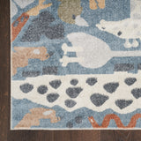 nourison astra machine washable asw01 multicolor rug