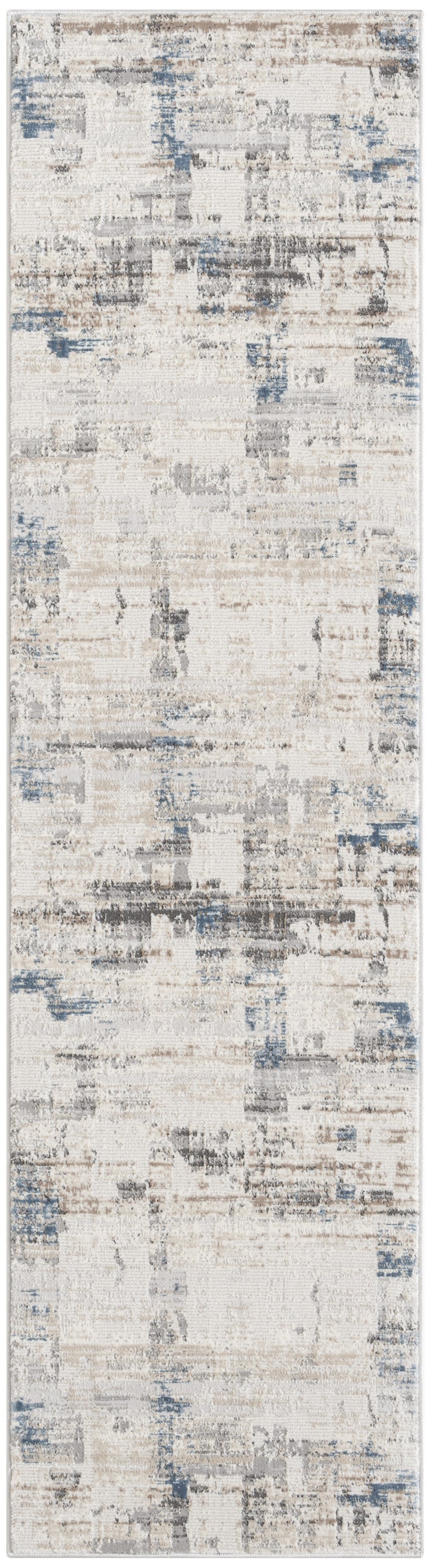 nourison ck022 infinity ifn06 ivory grey blue rug
