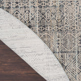 nourison lynx lnx06 ivory blue rug