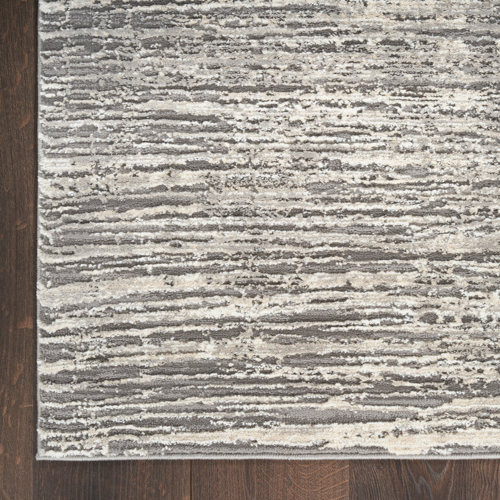 nourison sustainable trends sut01 ivory grey rug