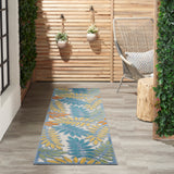 nourison aloha alh18 ivory multi rug