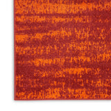 nourison nourison essentials nre03 red rug