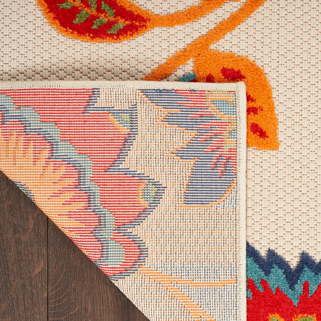 nourison aloha alh31 multicolor rug