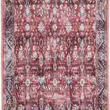 nourison grand washables grw06 brick ivory rug
