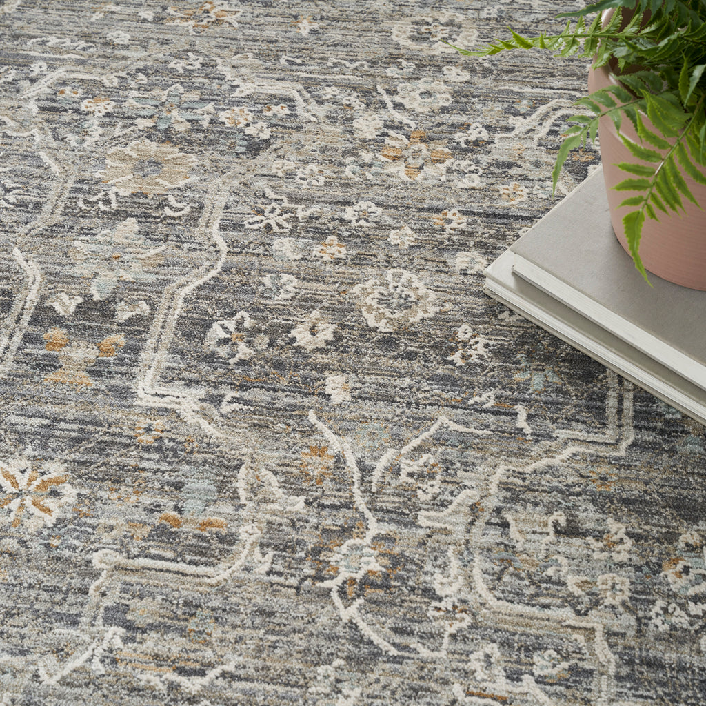 nourison lynx lnx03 slate multicolor rug