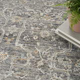 nourison lynx lnx03 slate multicolor rug