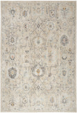 nourison oushak home ous01 cream rug
