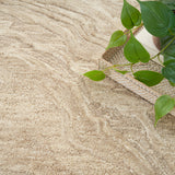 nourison graceful gru01 taupe rug