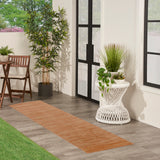 nourison nourison essentials nre01 rust rug