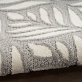 nourison aloha alh35 grey rug
