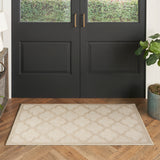 nourison easy care nes01 cream rug