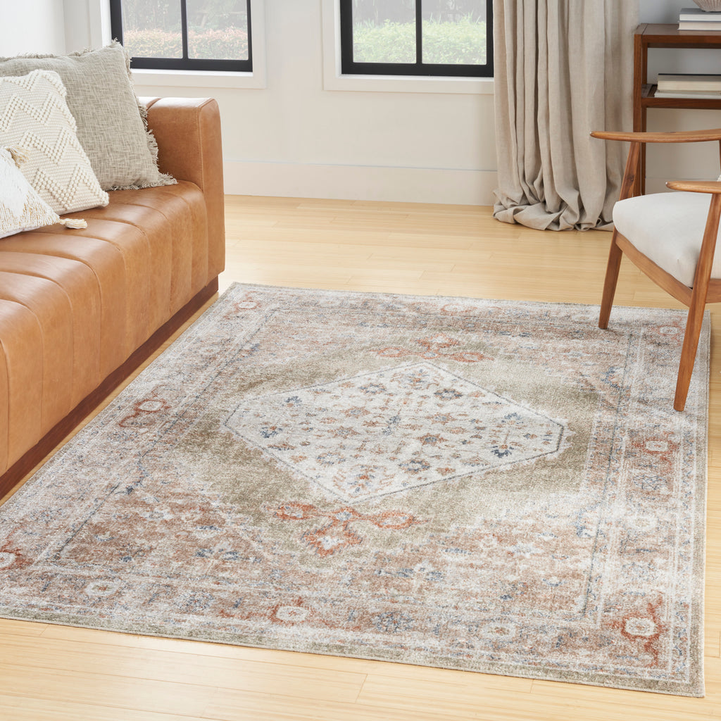 nourison astra machine washable asw11 sage multicolor rug