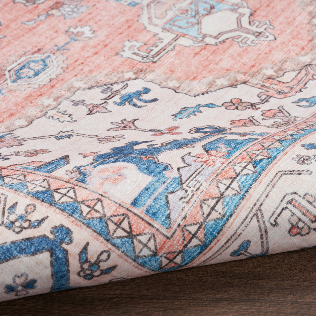 nourison fulton ful11 coral rug