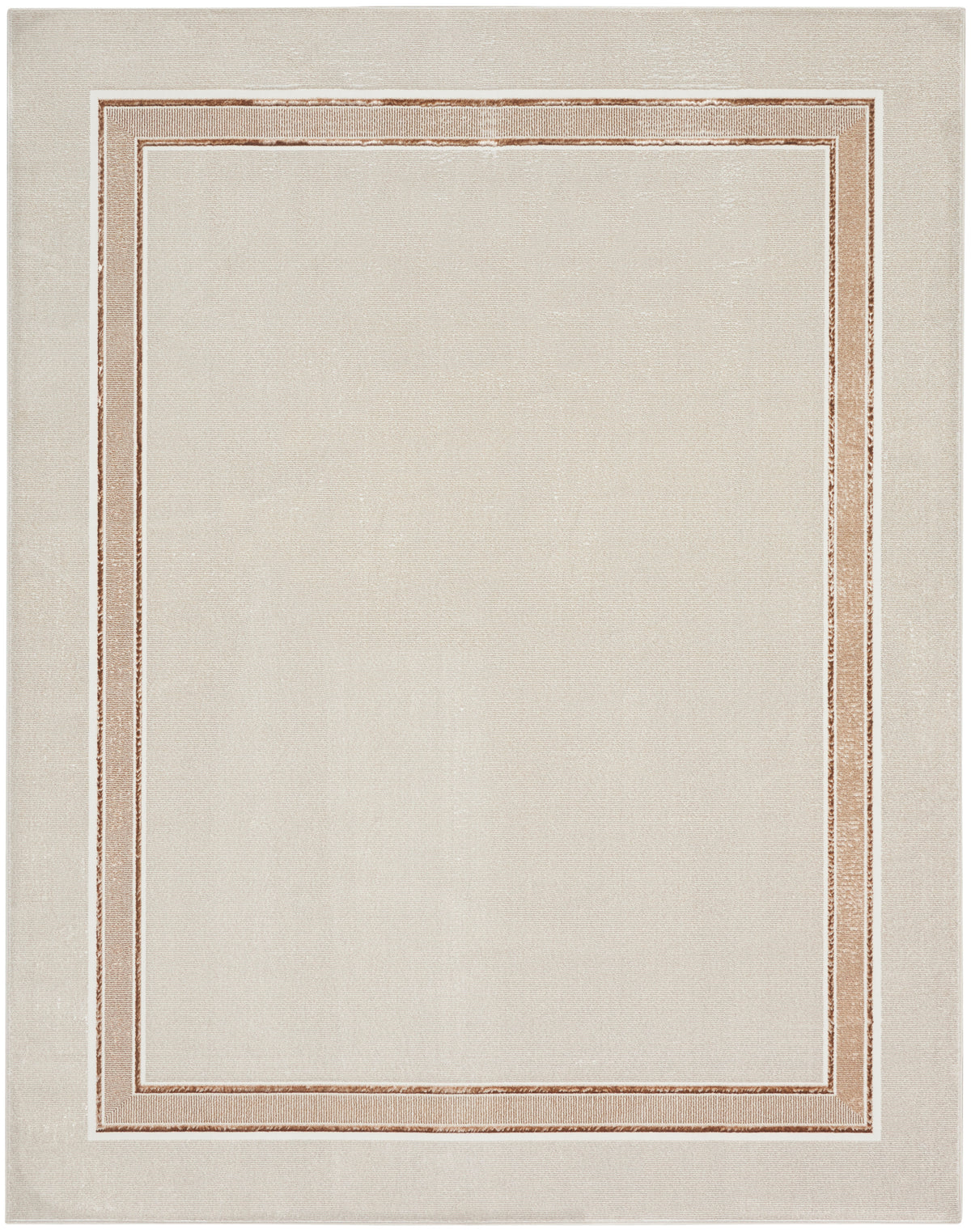 nourison glitz glz08 ivory cream rug