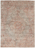 nourison lucent lcn07 silver red rug