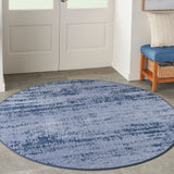 nourison nourison essentials nre03 denim rug