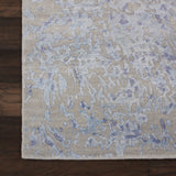 nourison silk shadows sha18 grey blue rug