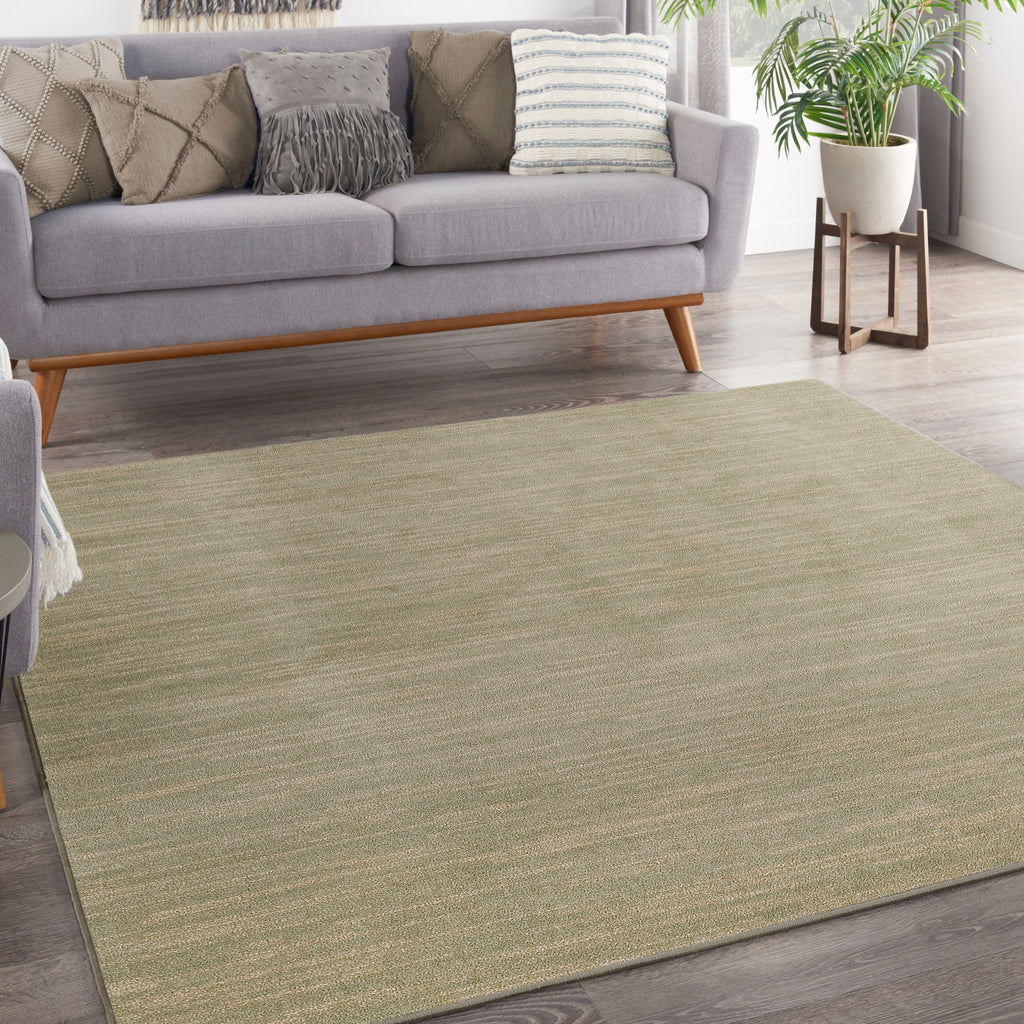 nourison nourison essentials nre01 green gold rug