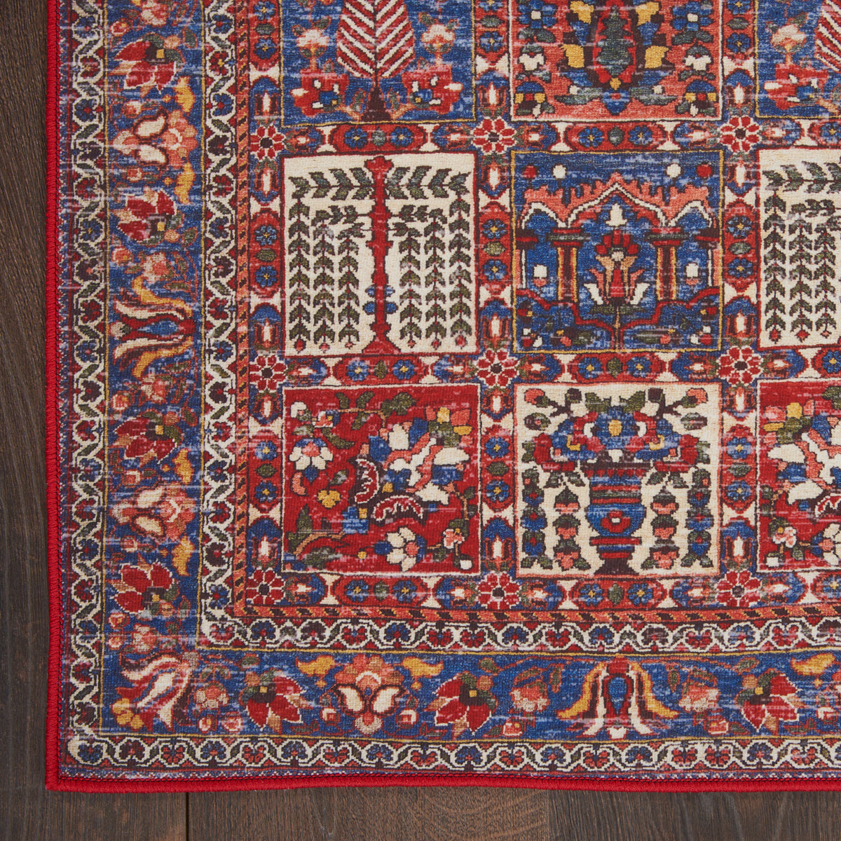nourison fulton ful05 red rug