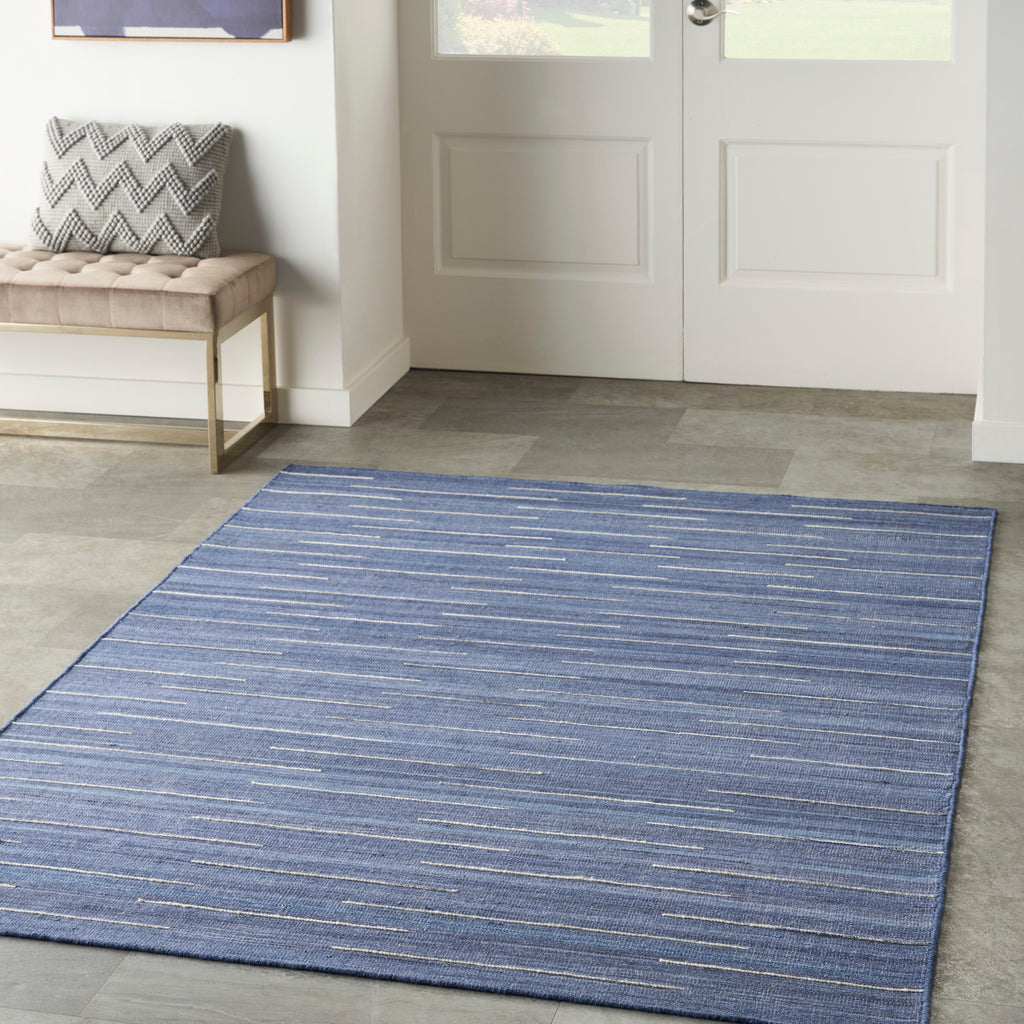 nourison interweave iwv01 navy rug
