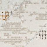 nourison glitz glz04 ivory multi rug