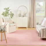 nourison washable essentials wae01 pink rug