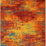 nourison nourison essentials nre06 flame rug