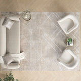 nourison iliana ili03 grey mocha rug