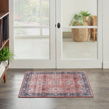 nourison fulton ful12 brick rug