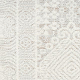 nourison eco cycle ecy01 silver ivory rug