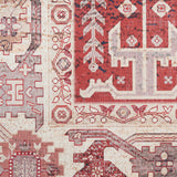 nourison vintage home vnh02 red rug