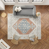 nourison astra machine washable asw11 grey multicolor rug