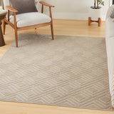 nourison care free caf03 beige rug