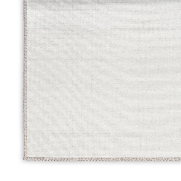 nourison washable essentials wae01 ivory grey rug