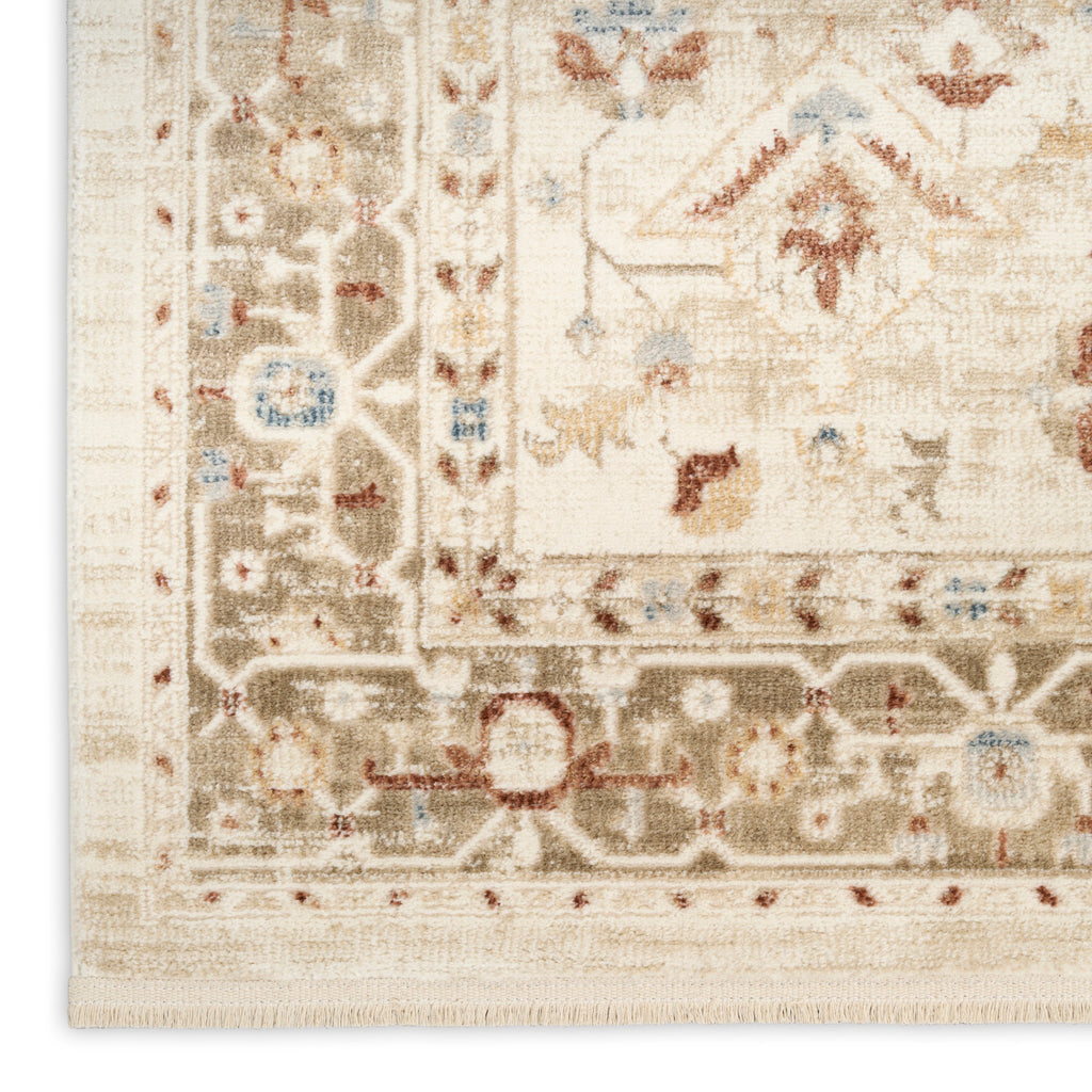 nourison pardis prd02 ivory taupe rug