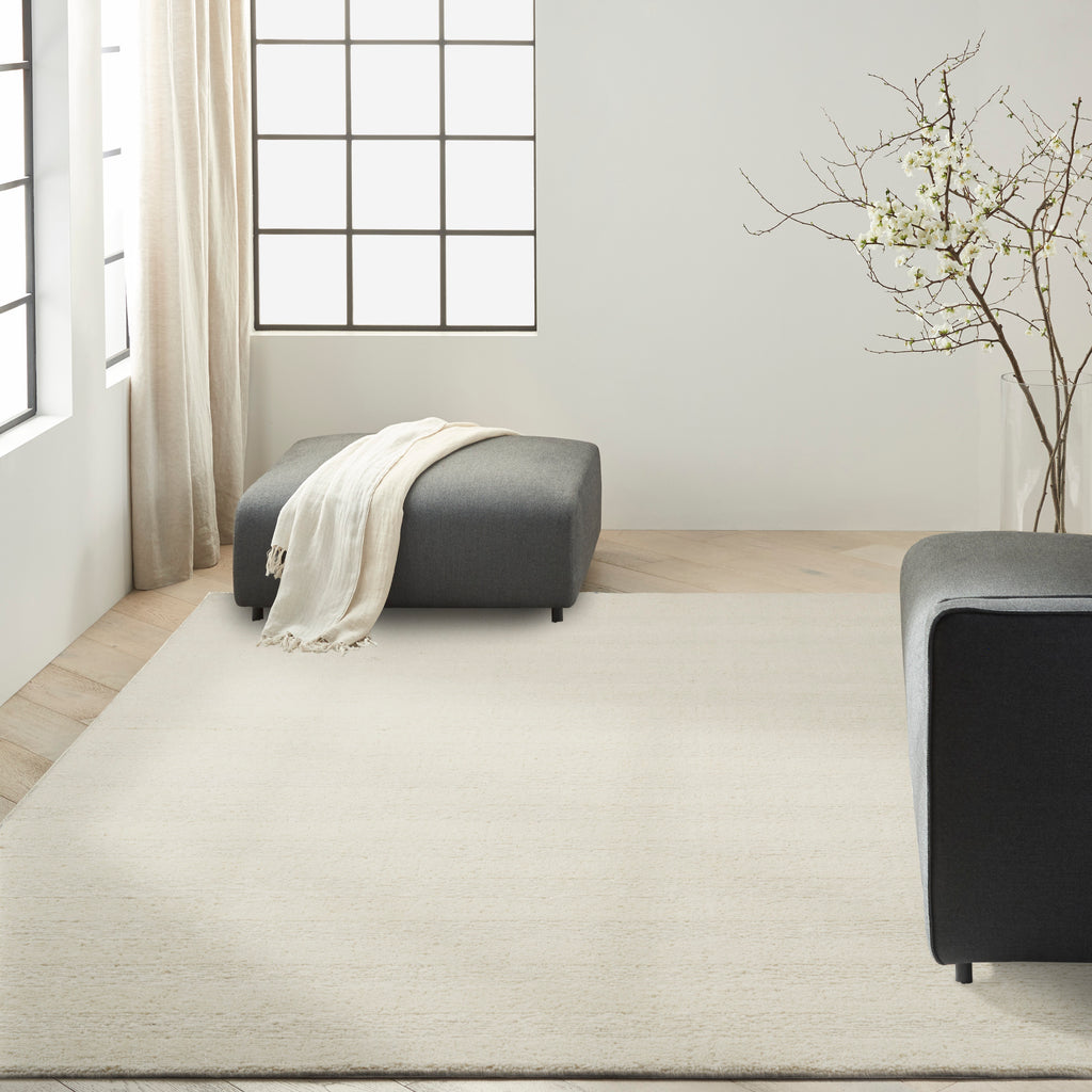 nourison ck043 spun spn01 ivory rug