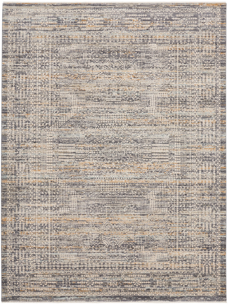 nourison lynx lnx05 ivory slate rug