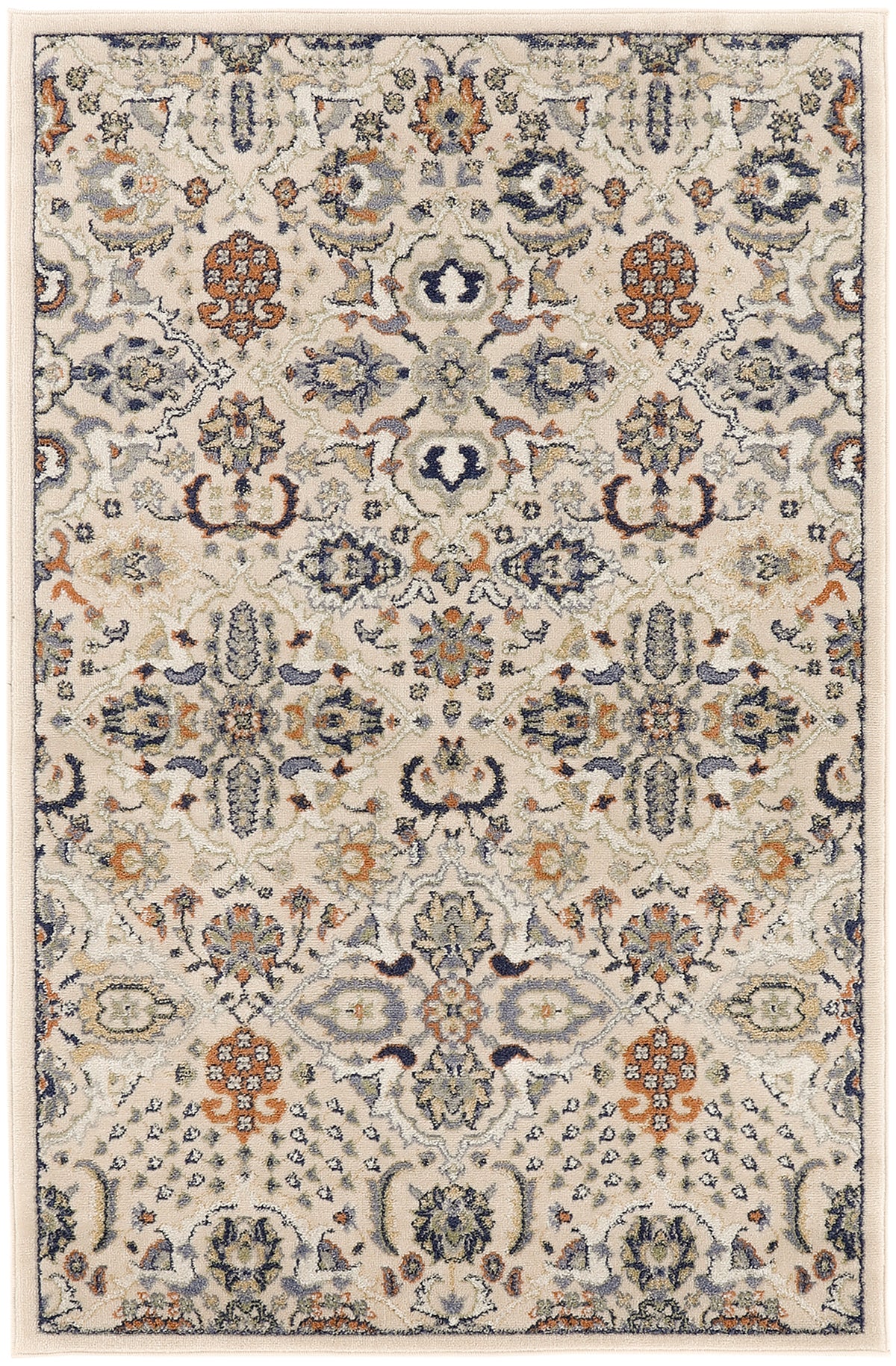 nourison allur alr03 beige rug