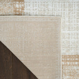 nourison dekor dek06 ivory beige rug