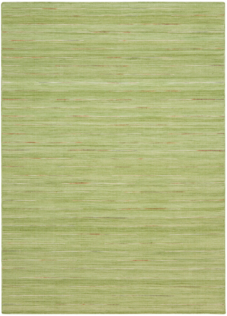 nourison interweave iwv01 green rug