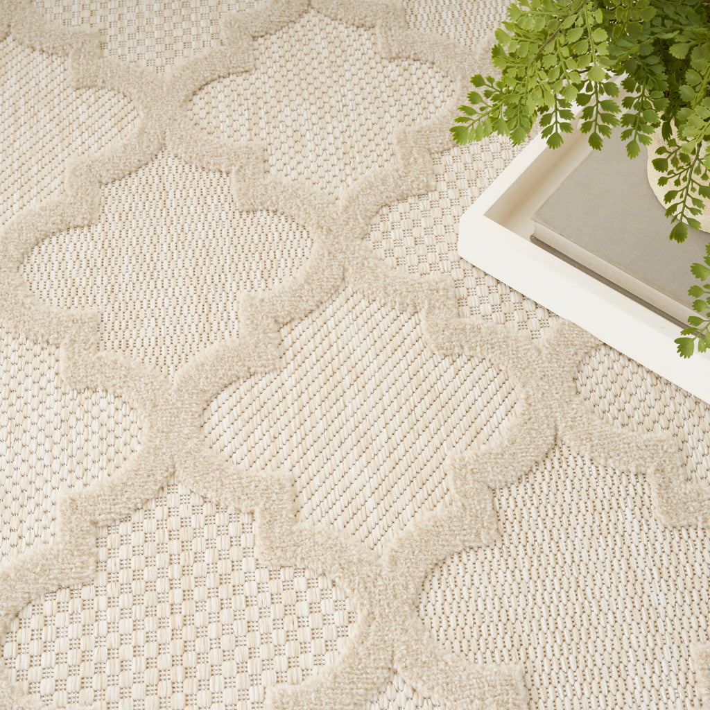 nourison easy care nes01 cream rug