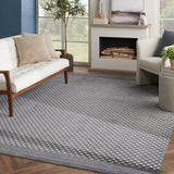 nourison care free caf02 grey rug